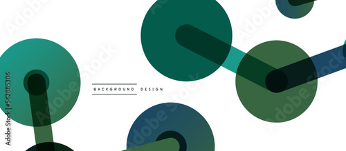 Network concept abstract background. Dots connection. Big data idea. Business template for wallpaper, banner, background or landing