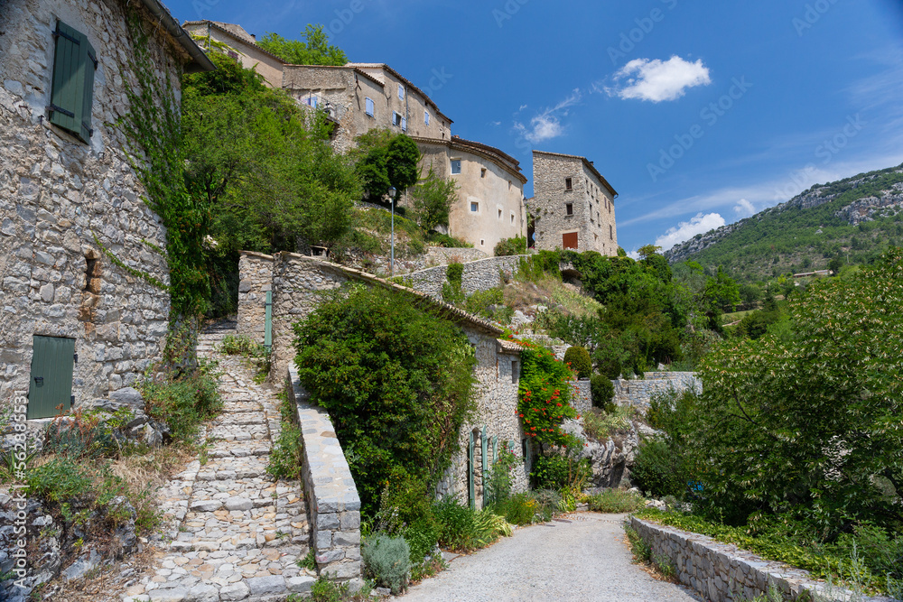 House in the beautiful village of Brantes in the Ventoux region, Vaucluse, Provence, France