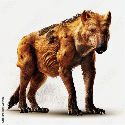 Andrewsarchus full body image with white background ultra realistic



 photo