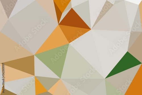 Colorful triangles pattern with a rough texture background. Background texture wall and have copy space for text. Picture for creative wallpaper or design art work.