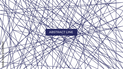 vector Asymmetrical texture with random chaotic lines colors abstract geometric pattern