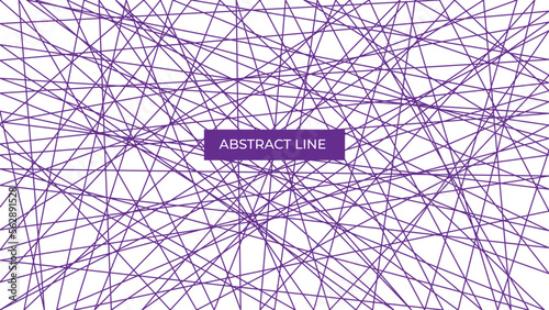 vector Asymmetrical texture with random chaotic lines colors abstract geometric pattern