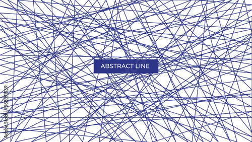 vector Asymmetrical texture with random chaotic lines colors abstract geometric pattern