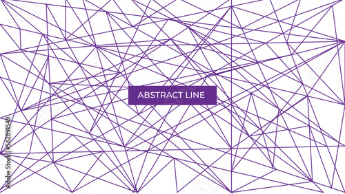 vector Asymmetrical texture with random chaotic lines colors abstract geometric pattern