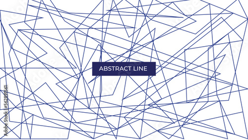 vector Asymmetrical texture with random chaotic lines colors abstract geometric pattern