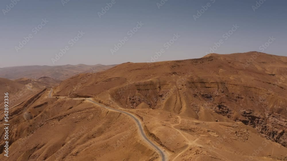 Aerial, Wadi Araba, Jordan Aerial, Wadi Araba, Jordan