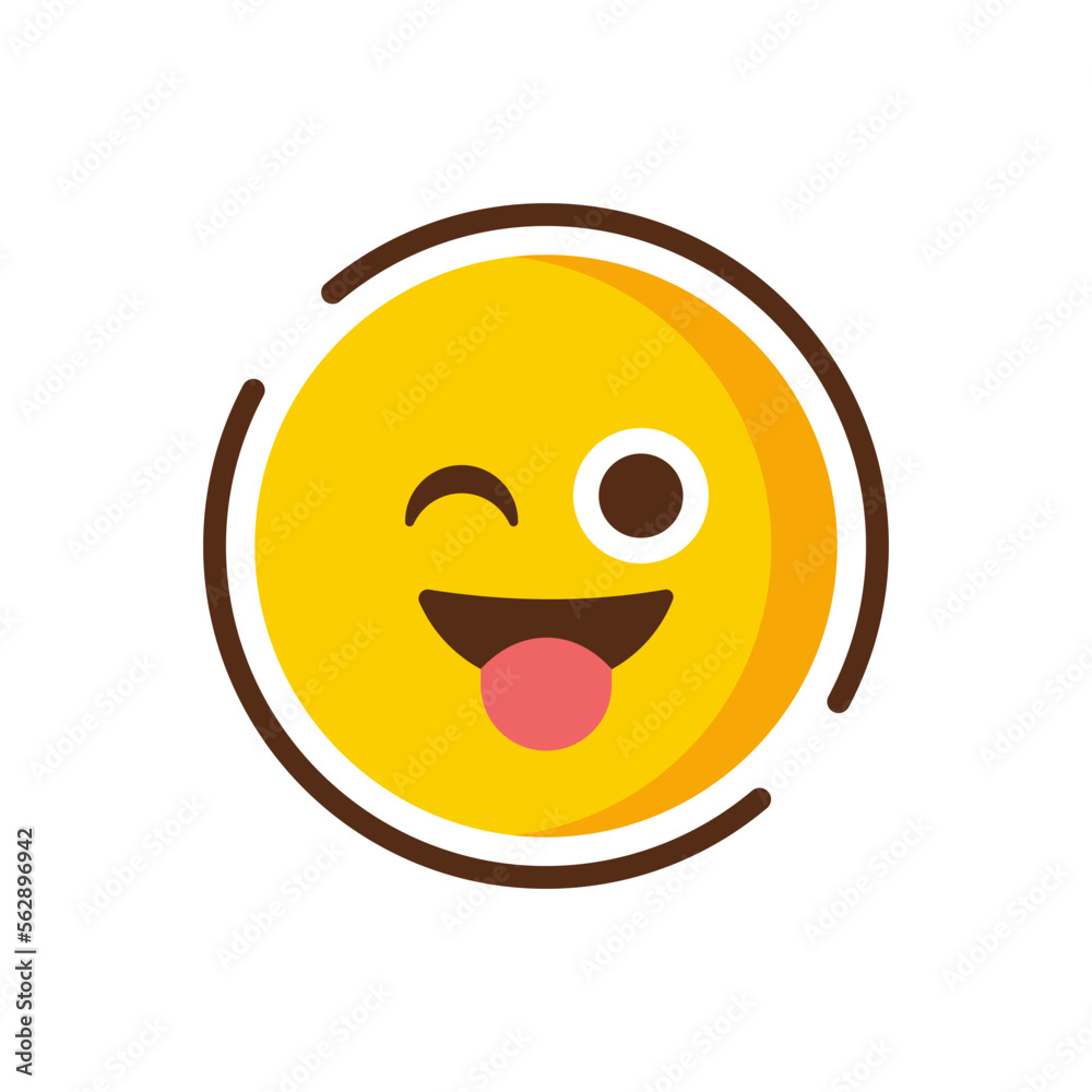 Fototapeta premium Emoticon Symbol