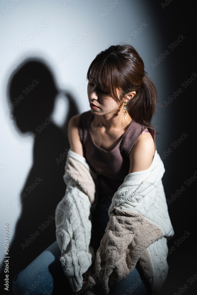 Fototapeta premium クールな女性