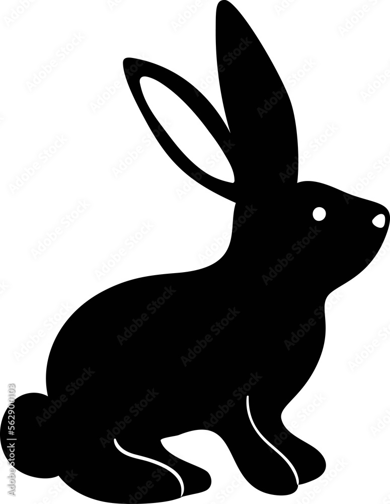Obraz premium Cute rabbit doodle