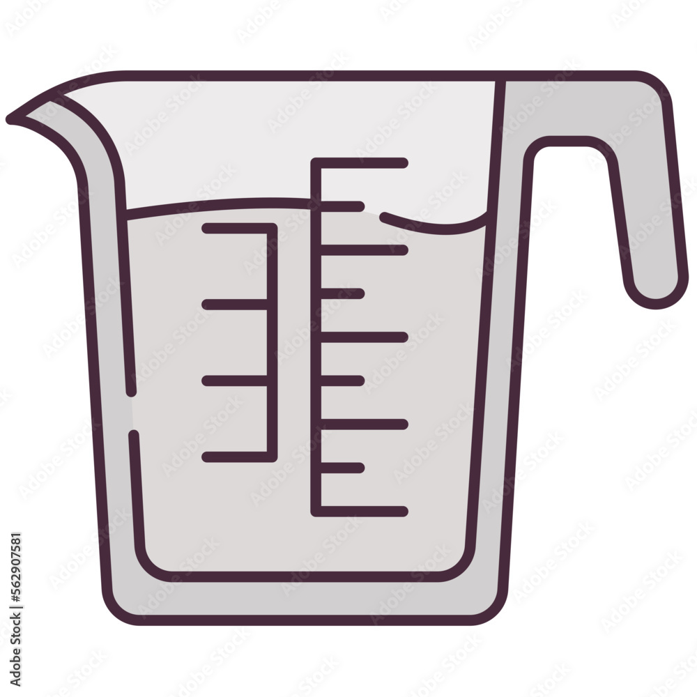 measuring cup icon measuring cup icon