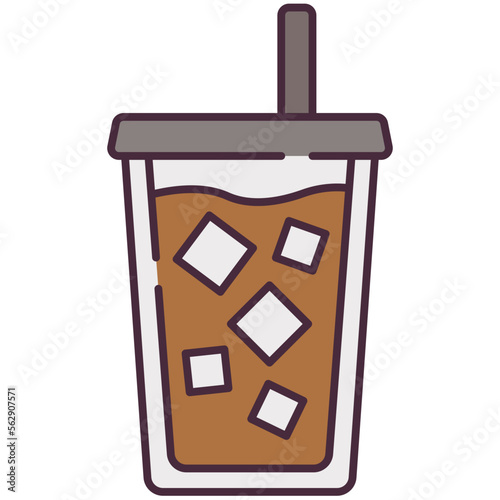 iced coffee icon