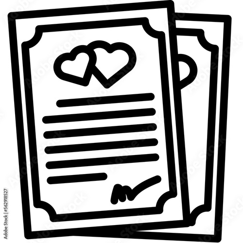wedding contract