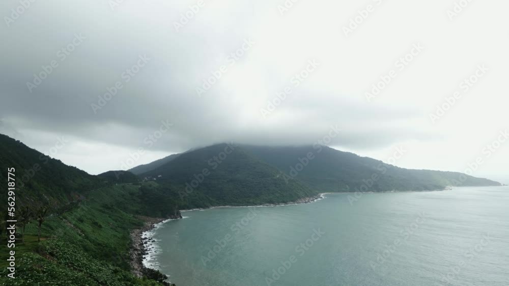 Foggy Mountain Peaks in Vietnam Foggy Mountain Peaks in Vietnam
