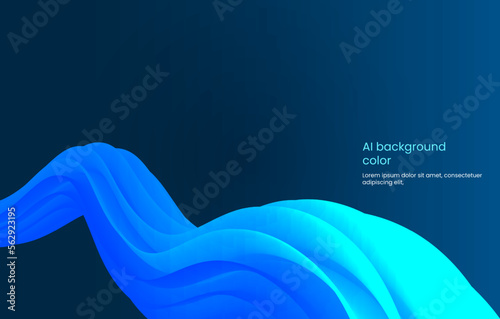 Futuristic dark blue gradient background design. background design with technology thame.