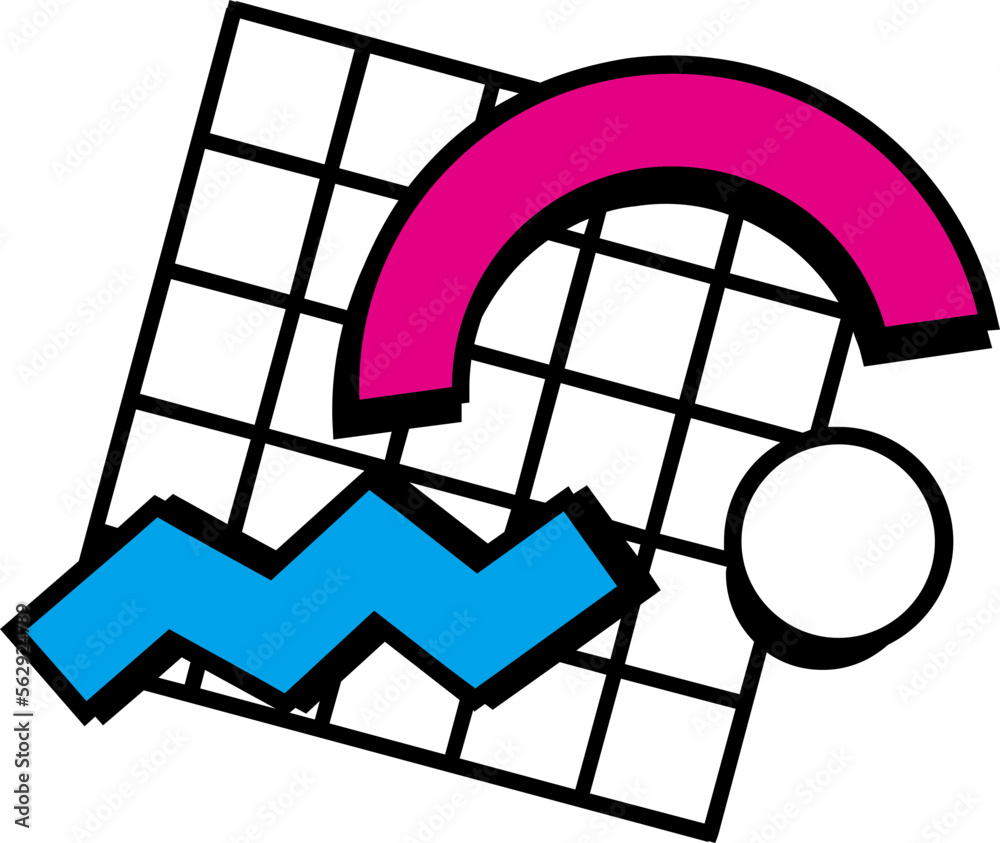 Retro Shape Vector Retro Shape Vector