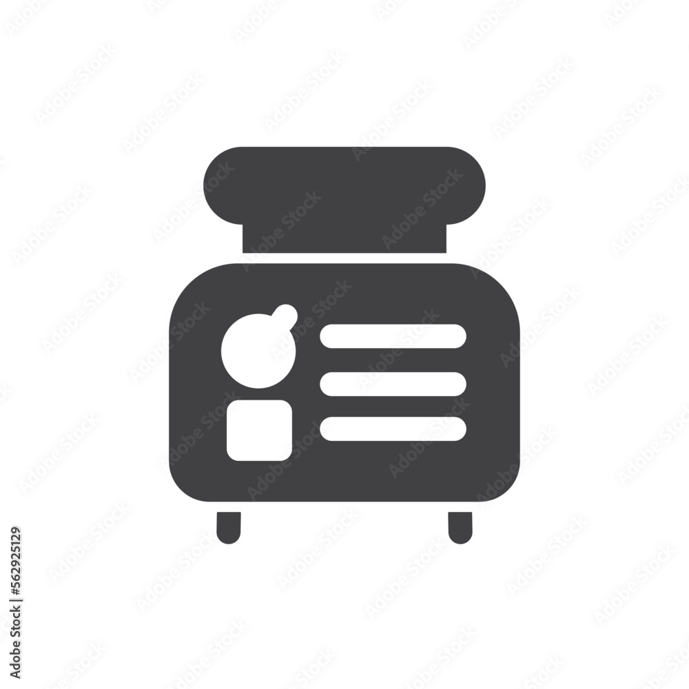 toaster machine icon toaster machine icon