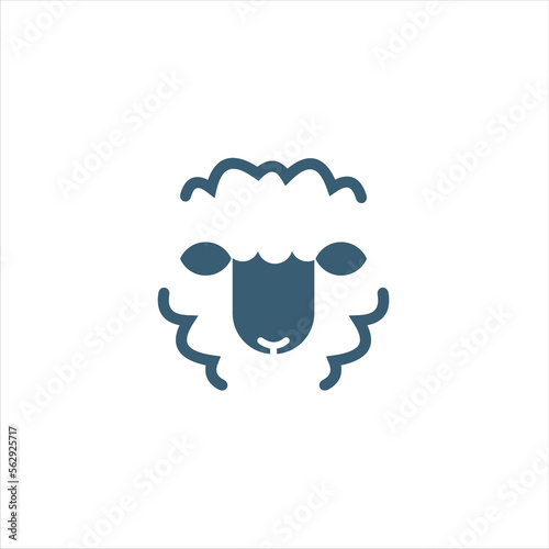sheep logo design template, logo inspiration.