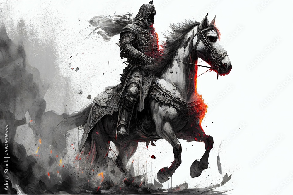 Drawing a Knight on Horseback  Canson