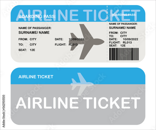 plane ticket discount icon, vector, illustration