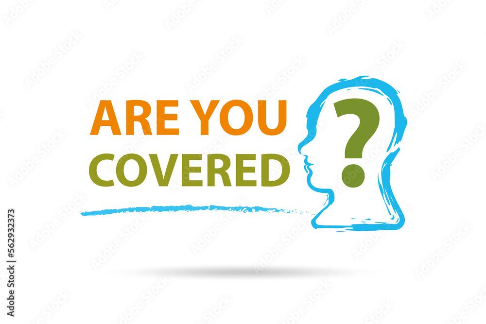 Comprehensive insurance concept with question Comprehensive insurance concept with question