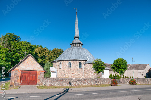 Church Our Lady Help of Christians in Broczyno, West Pomeranian Voivodeship, Poland  © Darek Bednarek