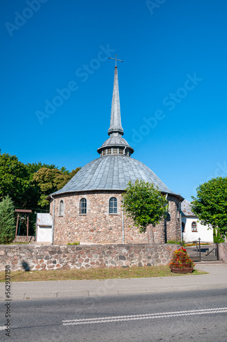 Church Our Lady Help of Christians in Broczyno  West Pomeranian Voivodeship  Poland