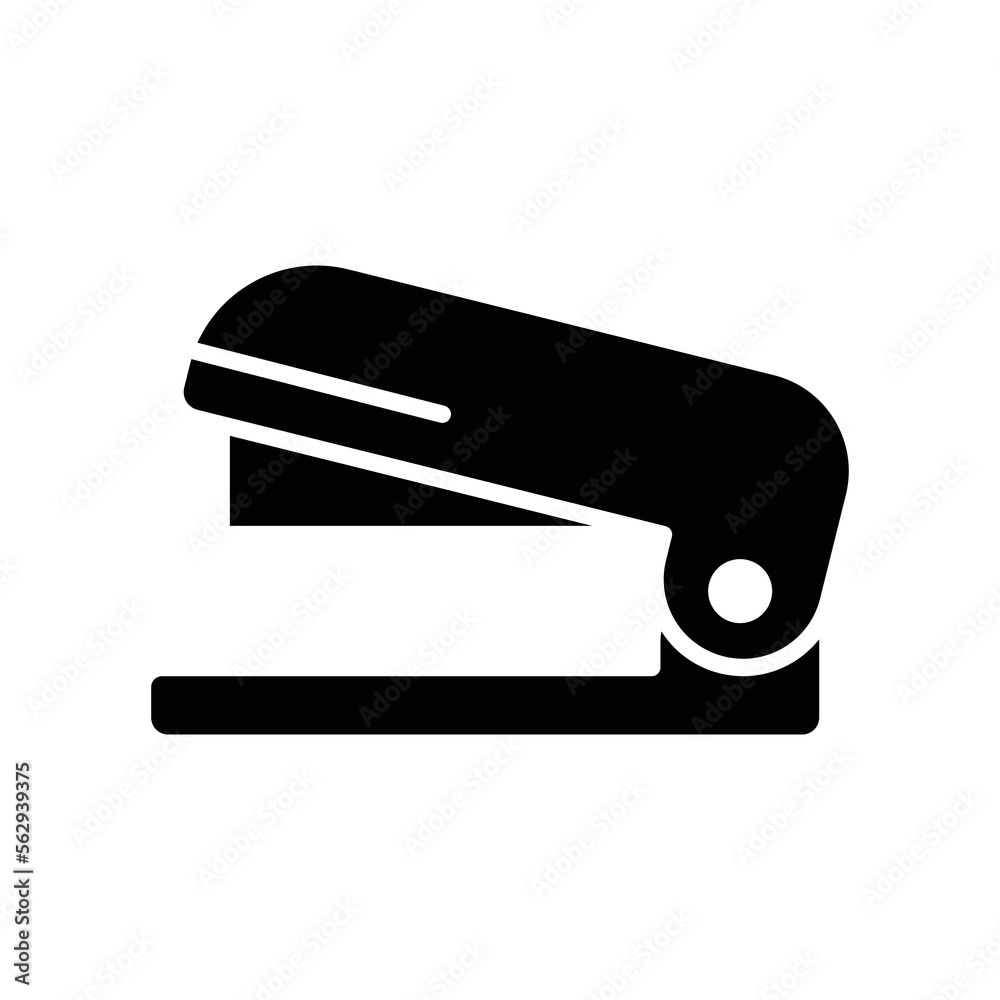 stapler icon vector design template in white background stapler icon vector design template in white background