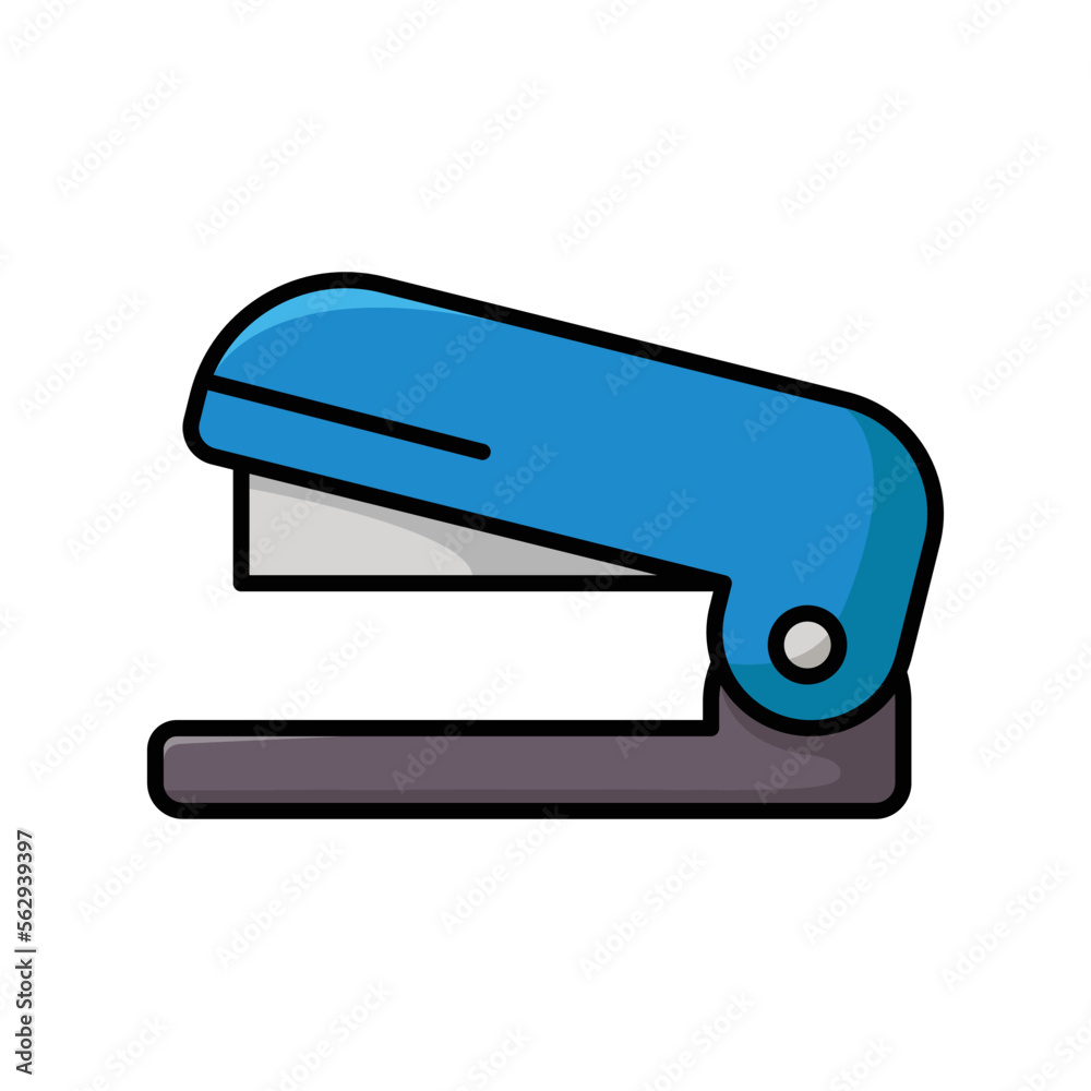 stapler icon vector design template in white background stapler icon vector design template in white background