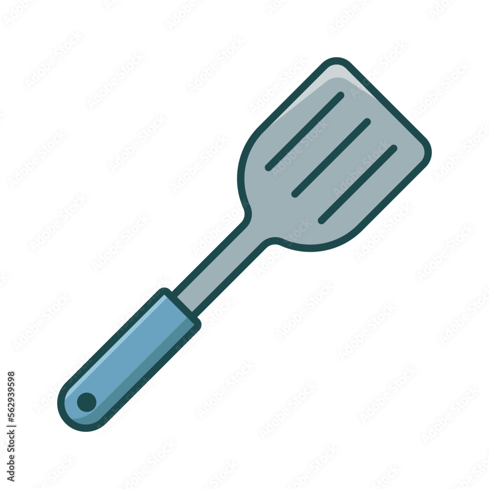 spatula icon vector design template in white background spatula icon vector design template in white background