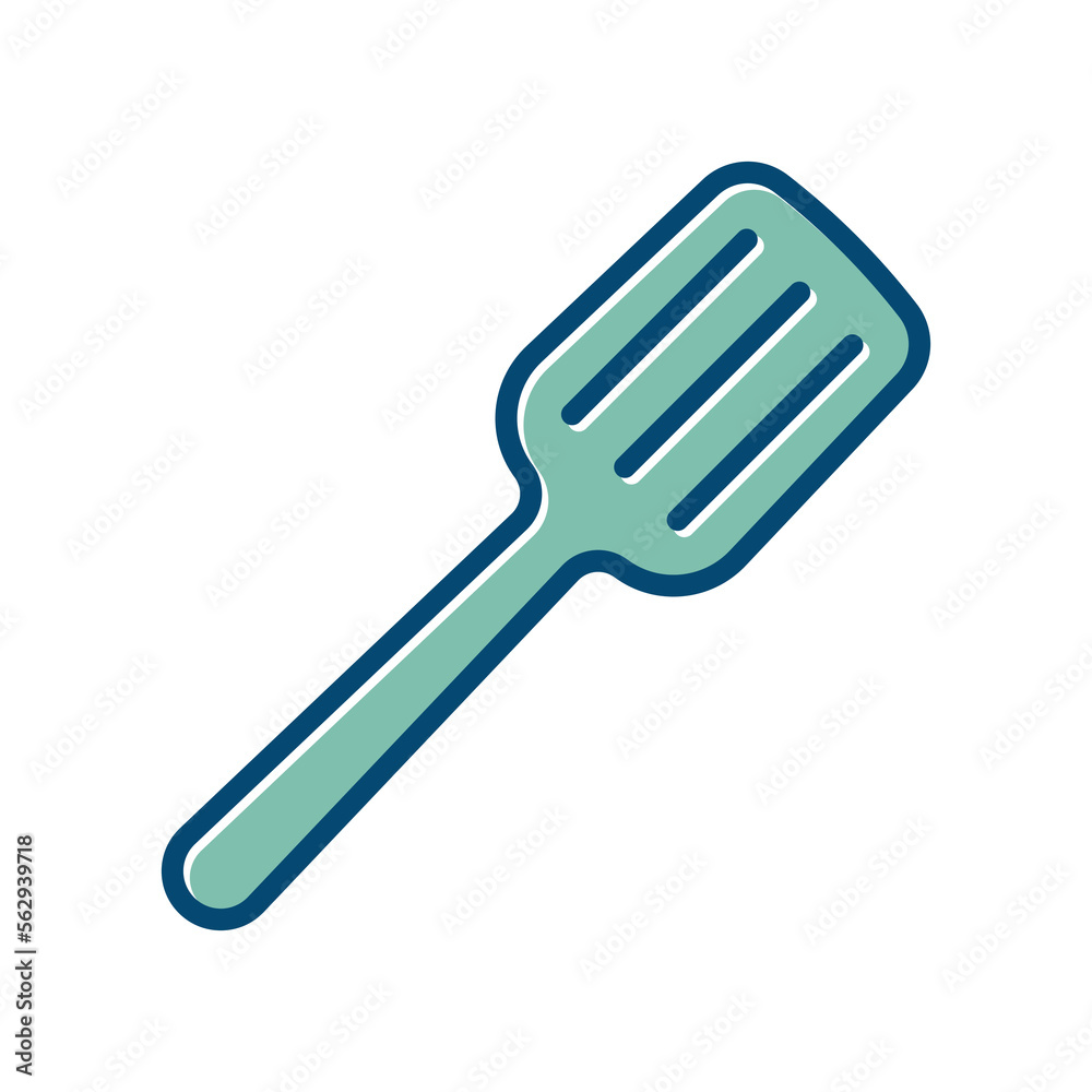 spatula icon vector design template in white background
