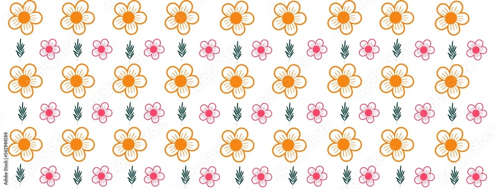 flowers and leaves pattern flowers and leaves pattern