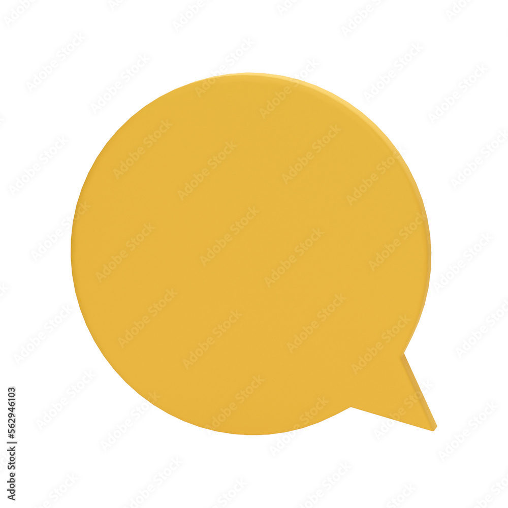 3D Chat speech bubble icons Isolated on transparent background PNG file format. 3D Chat speech bubble icons Isolated on transparent background PNG file format.