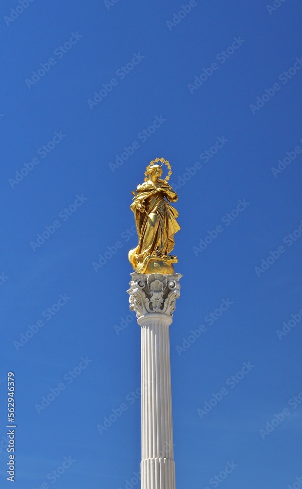 Obraz premium Mariensäule in Maribor, Slowenien, vertikal