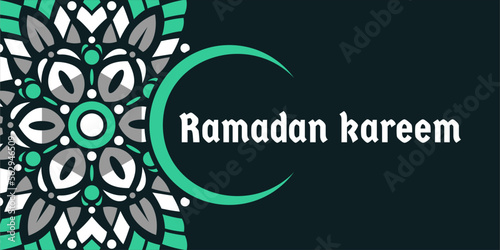 Ramadan kareem background vector