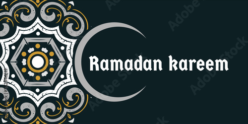 Ramadan kareem background vector