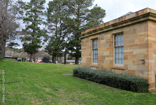 Heritage building, Court House Berrima Southern Highlands NSW Australia © Martha