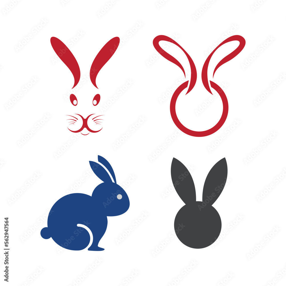 rabbit logo vector rabbit logo vector