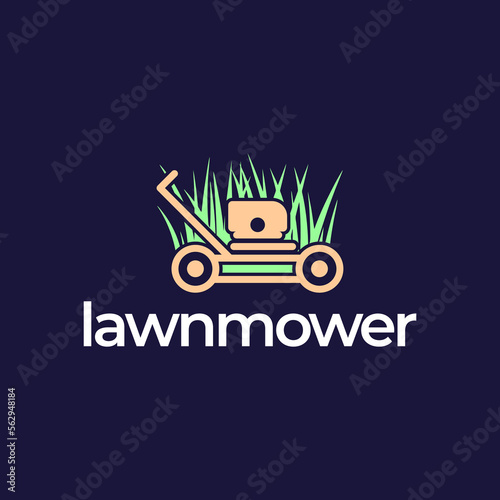 lawn mower logo