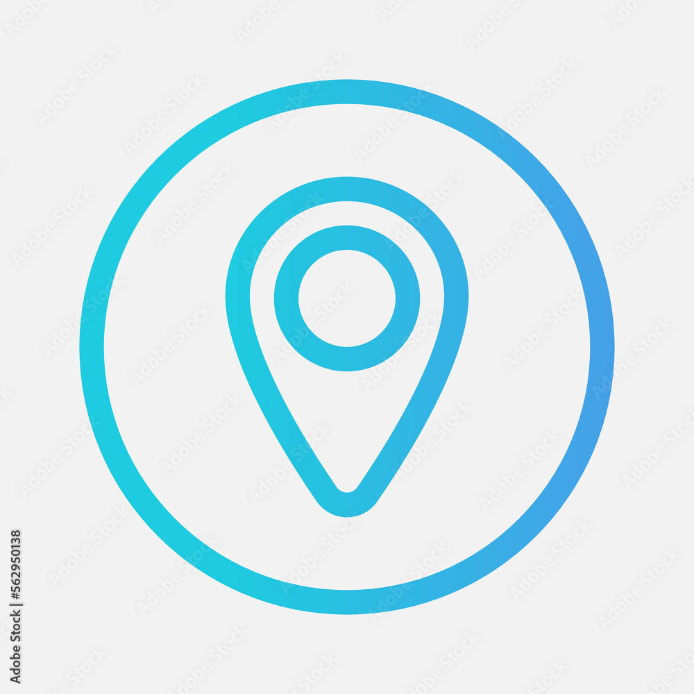 Placeholder icon in gradient style about essentials, use for website mobile app presentation Placeholder icon in gradient style about essentials, use for website mobile app presentation