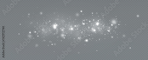 Fotografia, Obraz Light effect with glitter particles
