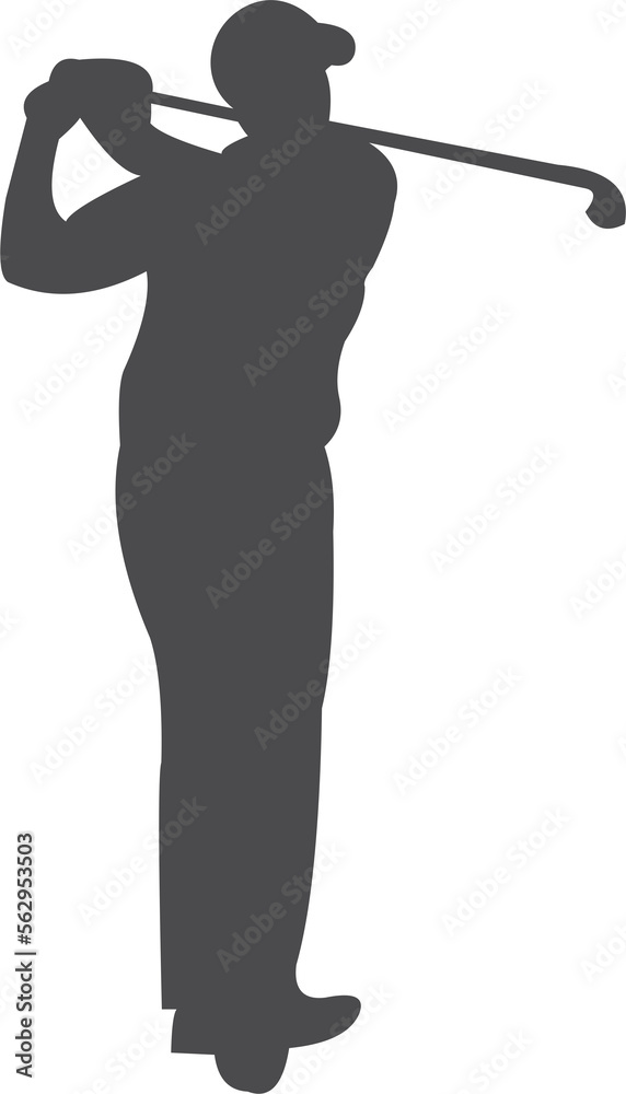 golf player silhouette PNG 2023011912 golf player silhouette PNG 2023011912