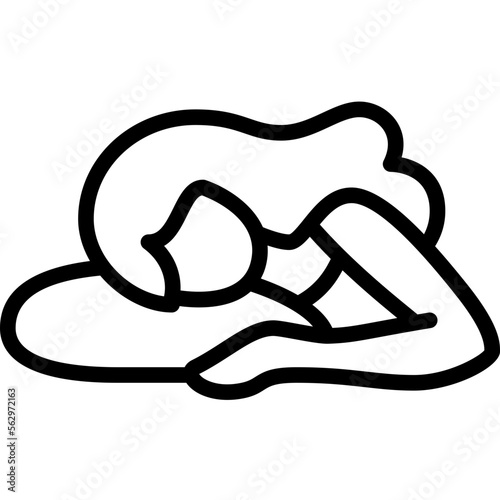 sleep outline icon