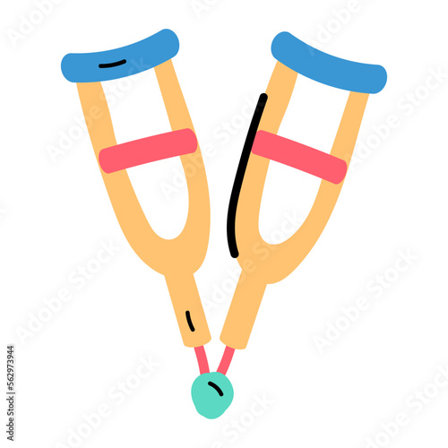 Axillary Crutches 