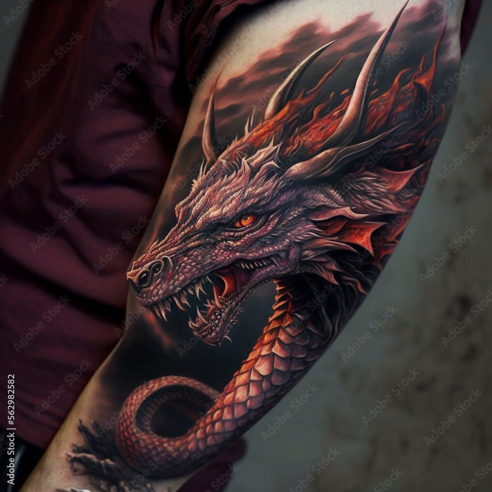 Dragon Tattoo Design Kit – IMAGELLA