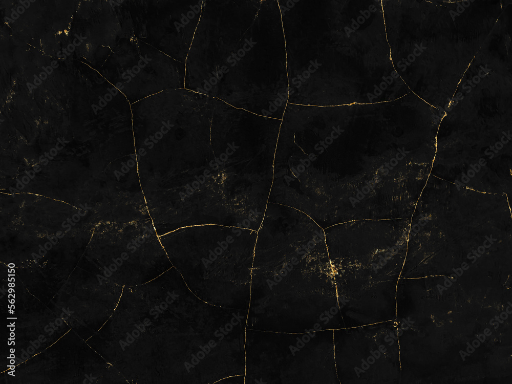 Black and gold marble luxury wall texture with shiny golden line ...