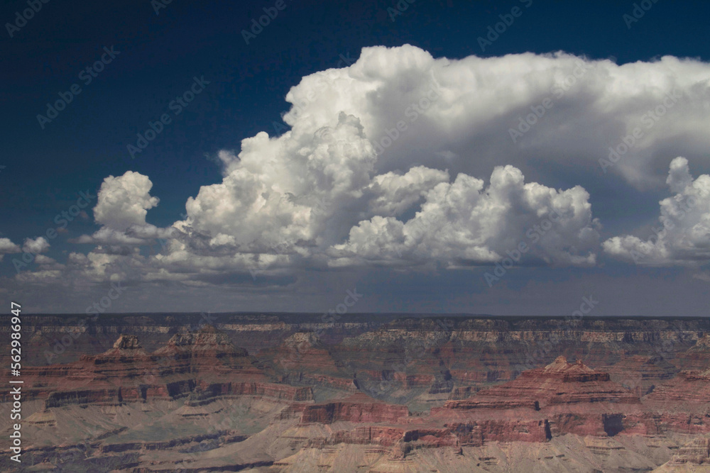  Storm Clouds Over Canyon