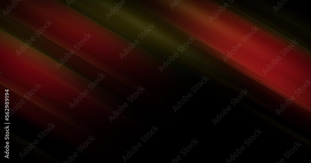 Glowing abstract animation of shifting thick lines of luminous blurry light on a black background. Glowing abstract animation of shifting thick lines of luminous blurry light on a black background.