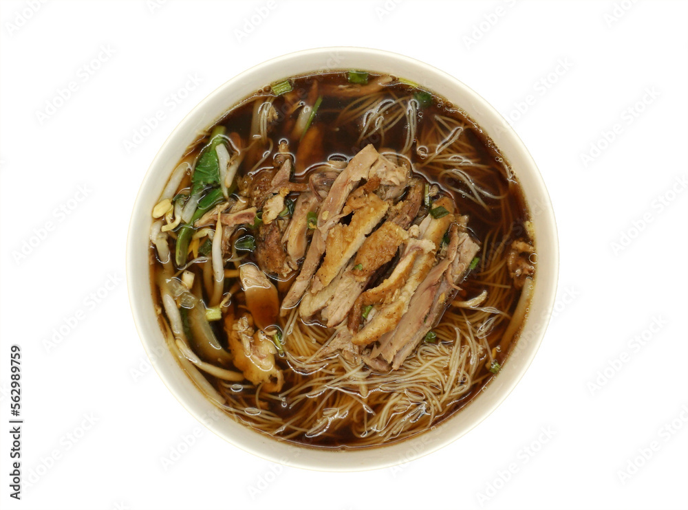 Thai Duck Noodle (Top vew)