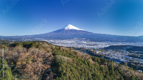 Mt.Fuji with Gotenba city © Mickey K