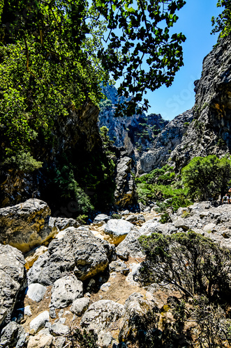 Canyon and mountain hike in Crete
